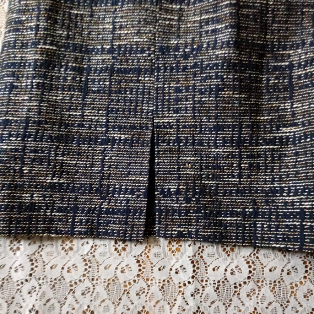 Pencil Skirt & Stretch Belt Lined Size 6 - Picture 3 of 8
